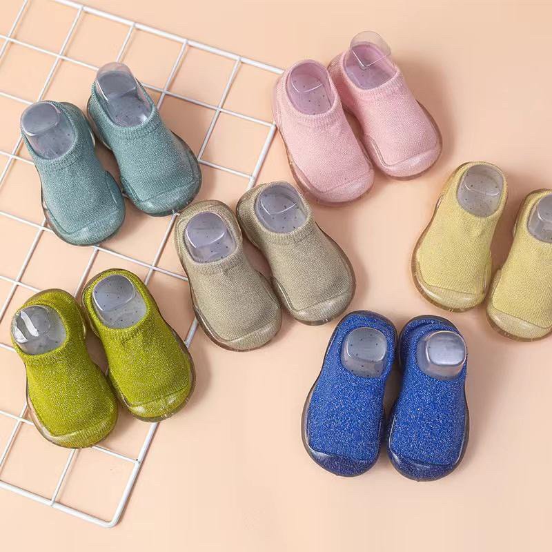 Ozznek Shoes Clear Sole Shoe-Socks for Kids