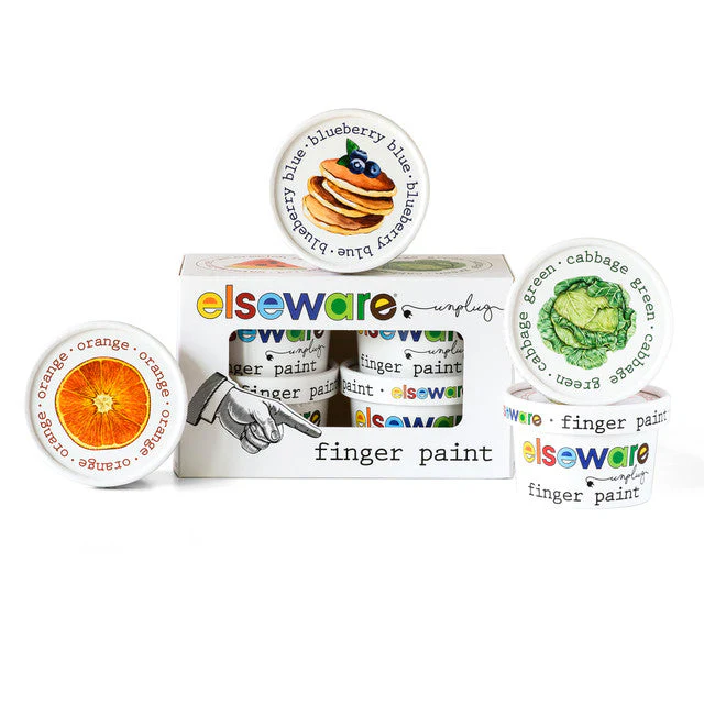 Eco- Kids All-Natural Finger Paint – Long Lasting, Shelf Stable Non-Toxic