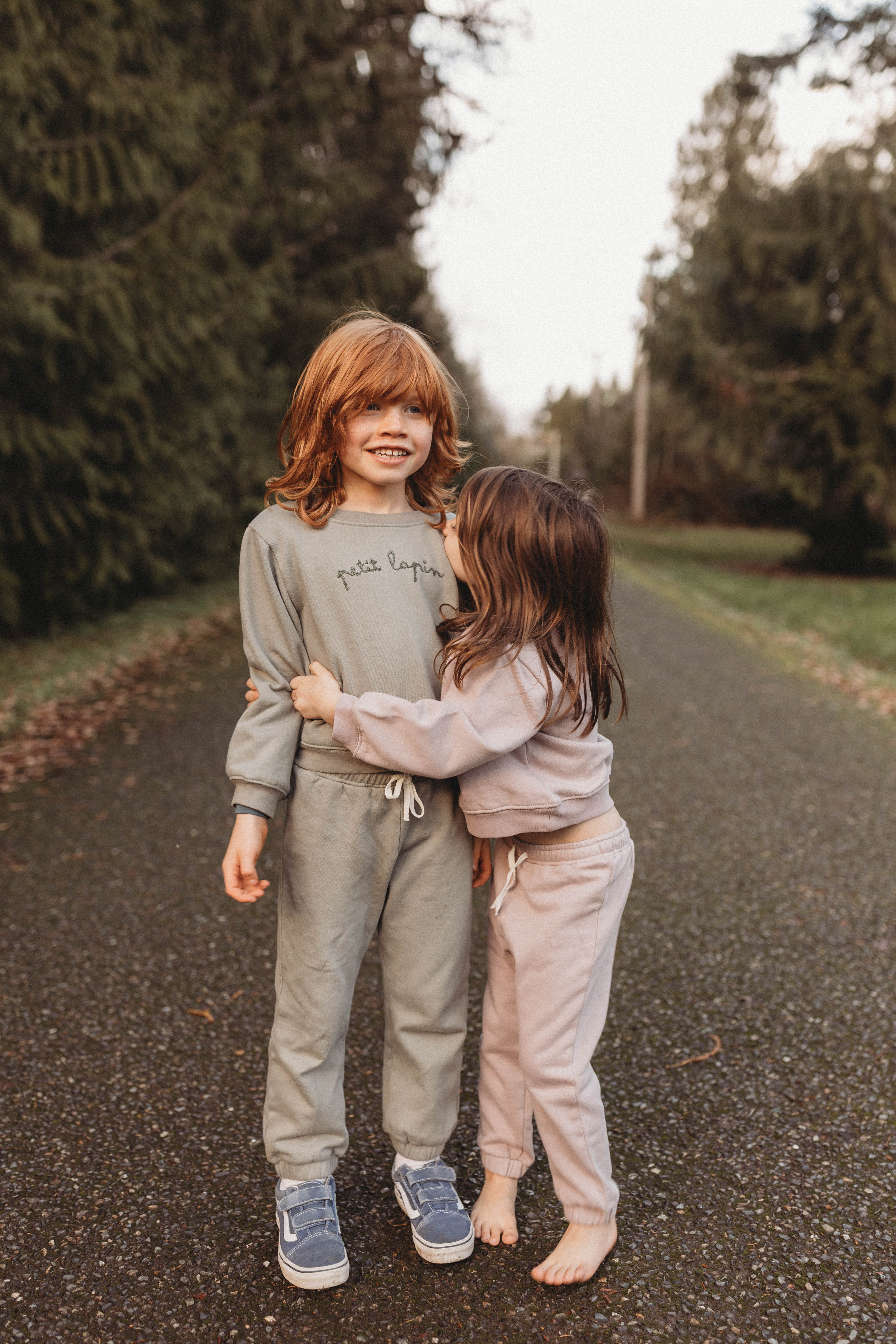 La Petit Lapin Finley | Cotton Fleece Sweatsuit Set | Petit Lapin | Mulled Basil - Image 15
