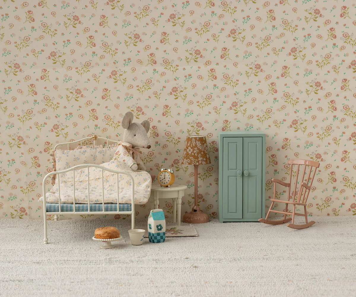 Maileg Closet, Mouse - Soft blue - Image 3