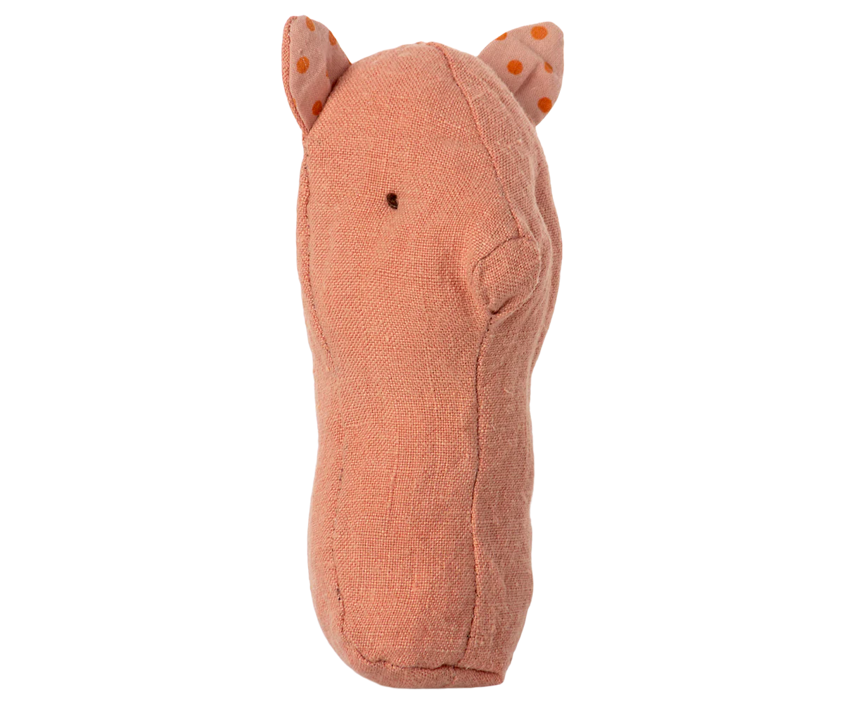 Maileg Lullaby Friend Rattles, Piggy