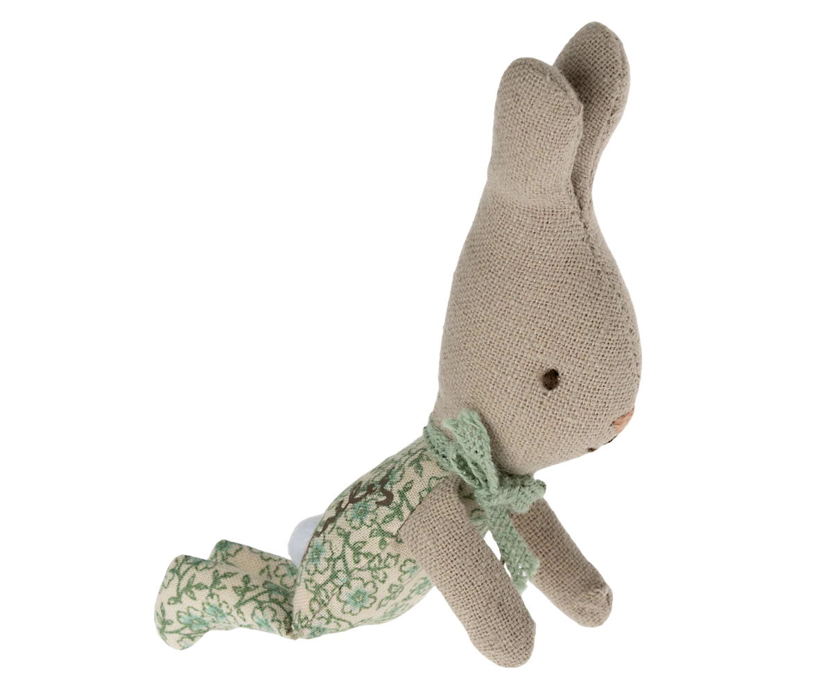 Maileg Rabbit, My - Green - Image 2