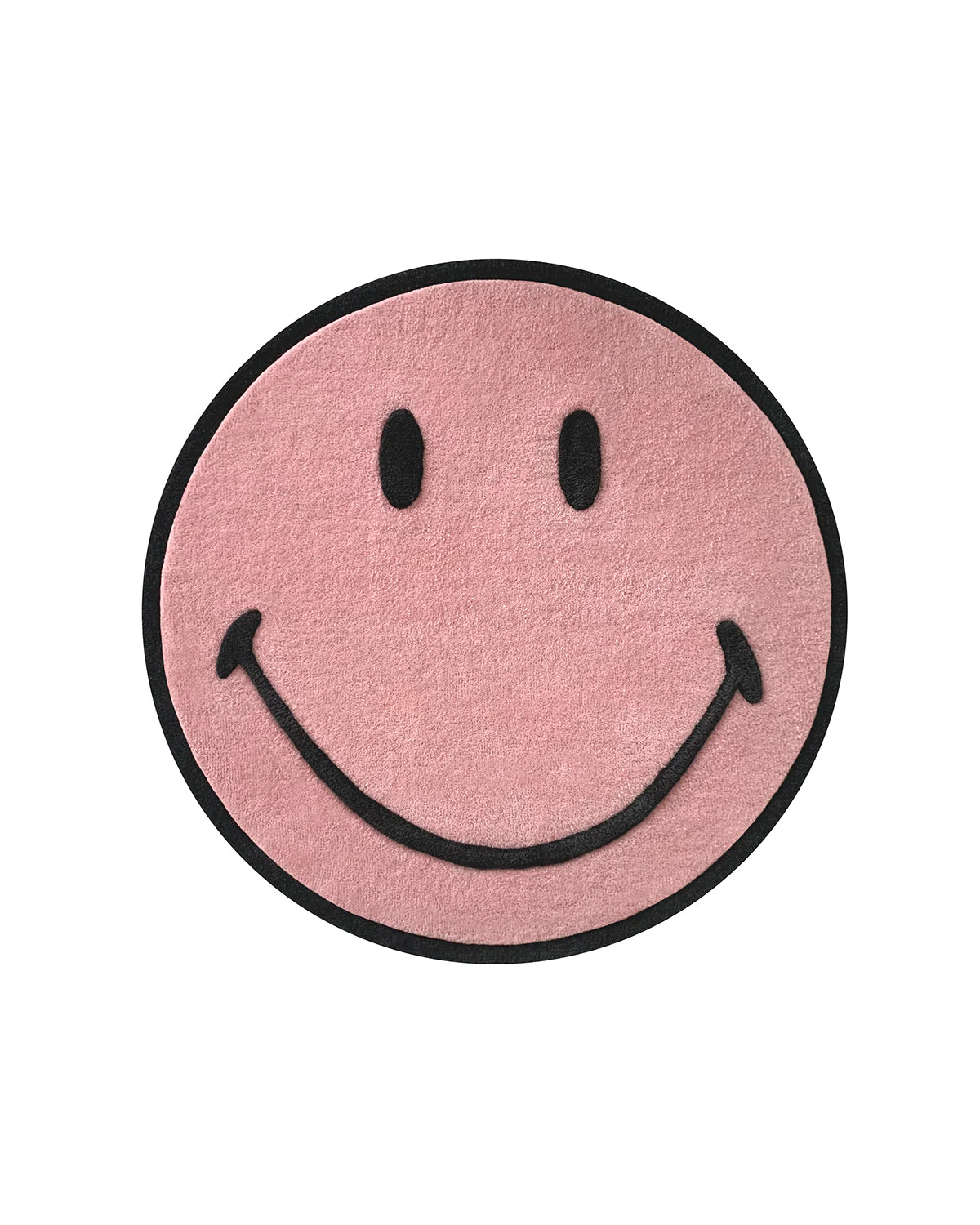 Maison Deux Rug SMILEY Pink Round Diam. 3.2ft