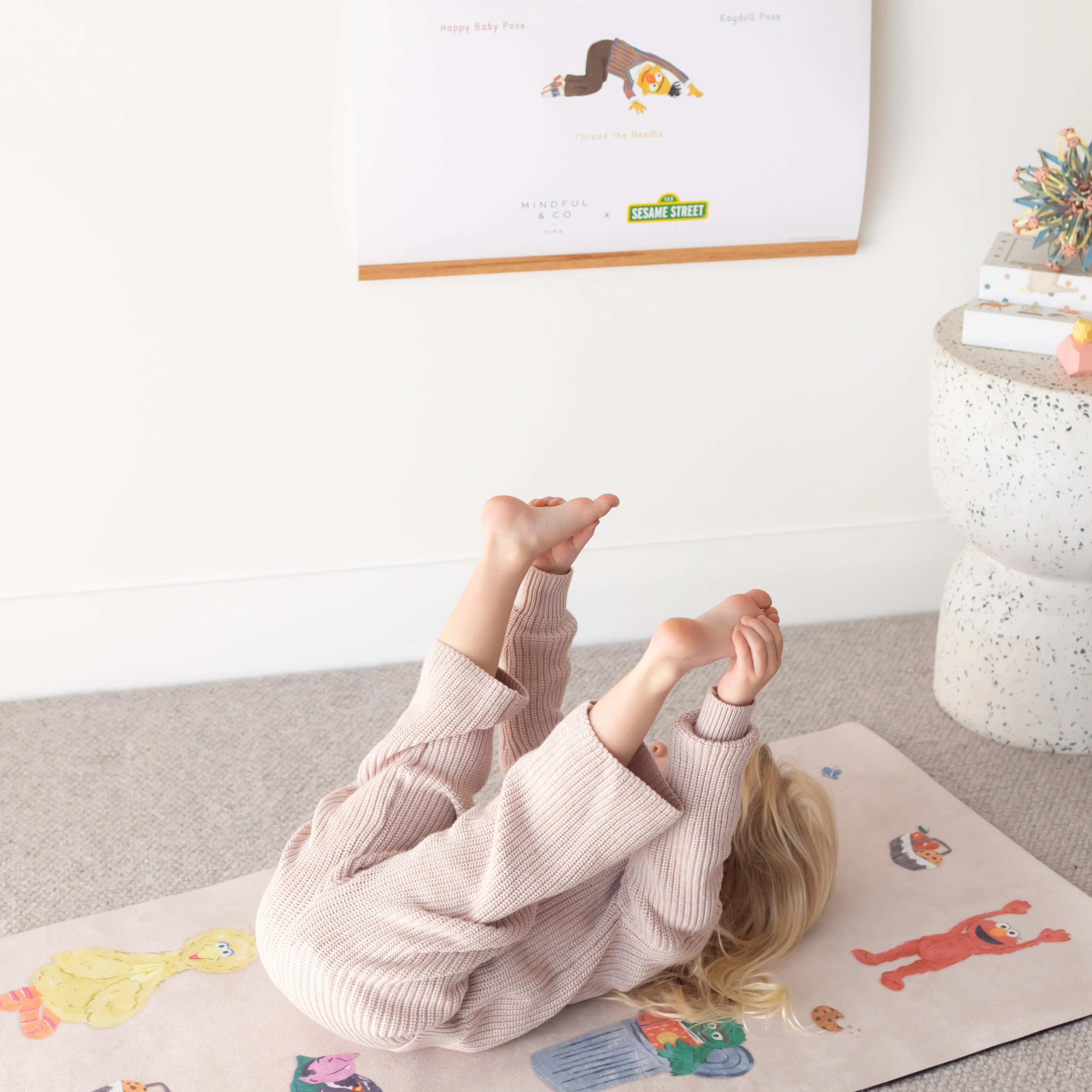 Mindful And Co Sesame Street Yoga print - Image 6
