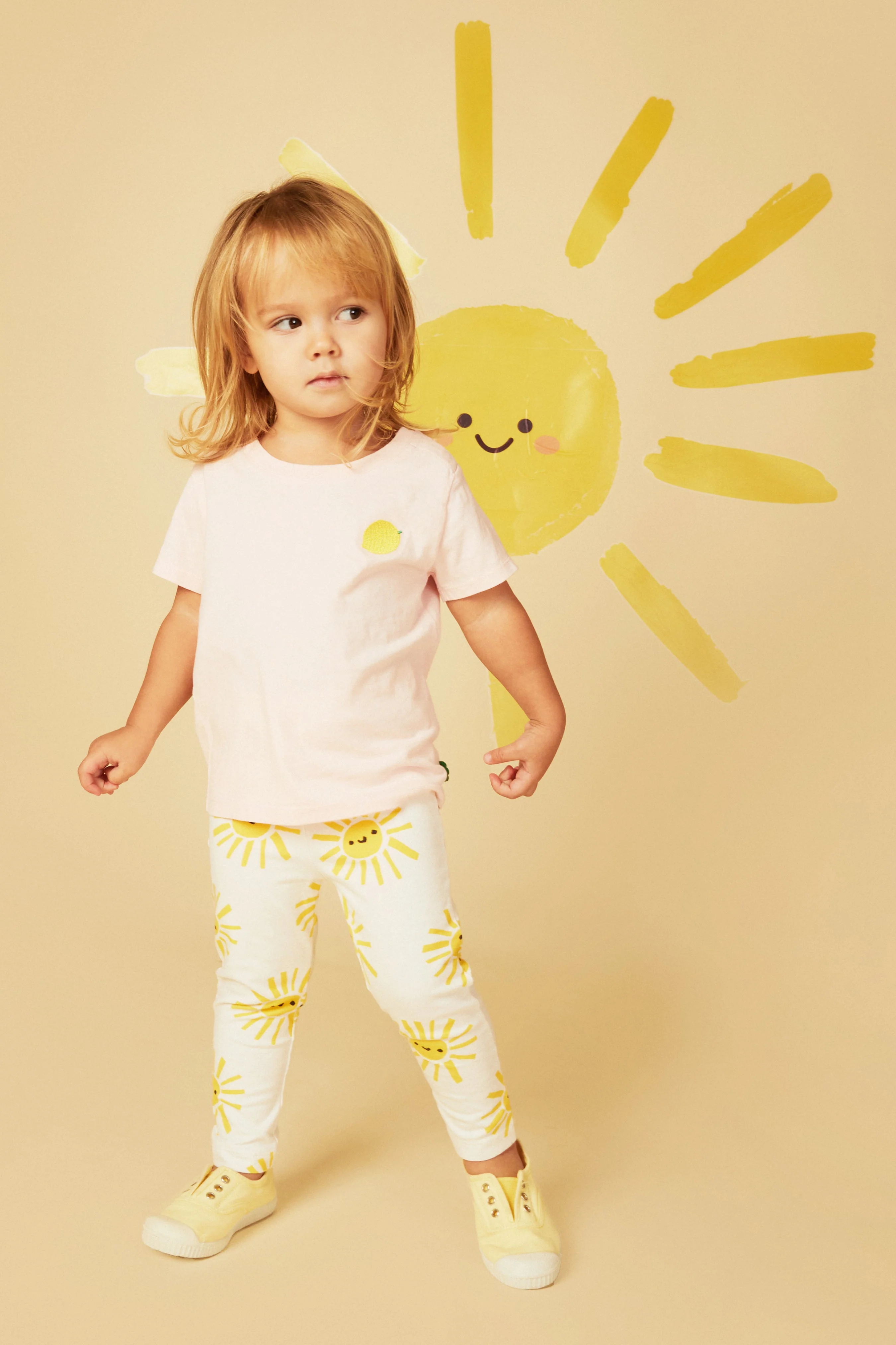 Mon Coeur Recycled Cotton Lemon Baby T-Shirt - Image 3