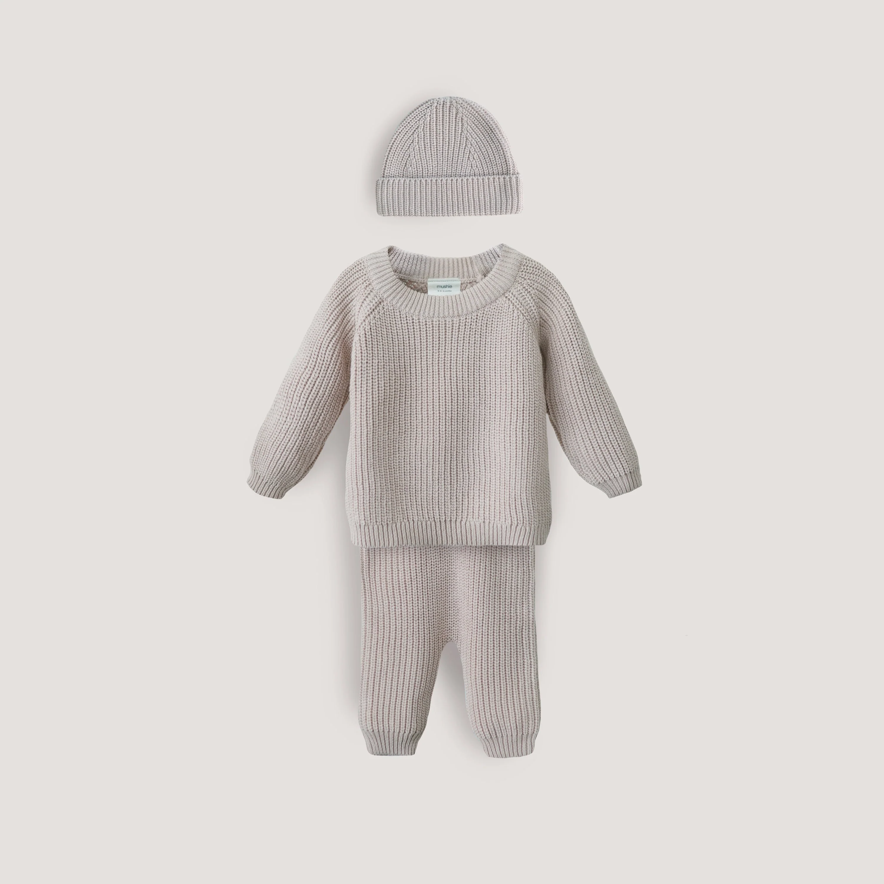 Mushie Chunky Knit Beanie - Image 4