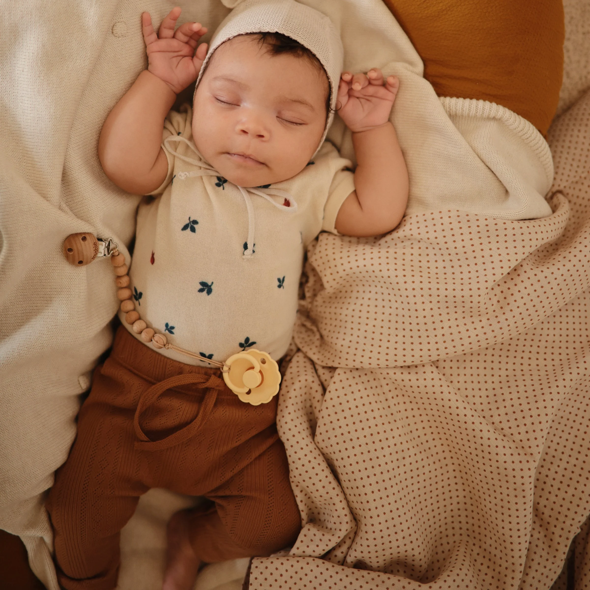 Mushie Organic Cotton Muslin Swaddle Blanket - Image 128