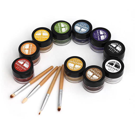 Natural Earth Paint Individual Jars of Face Paint - Image 2