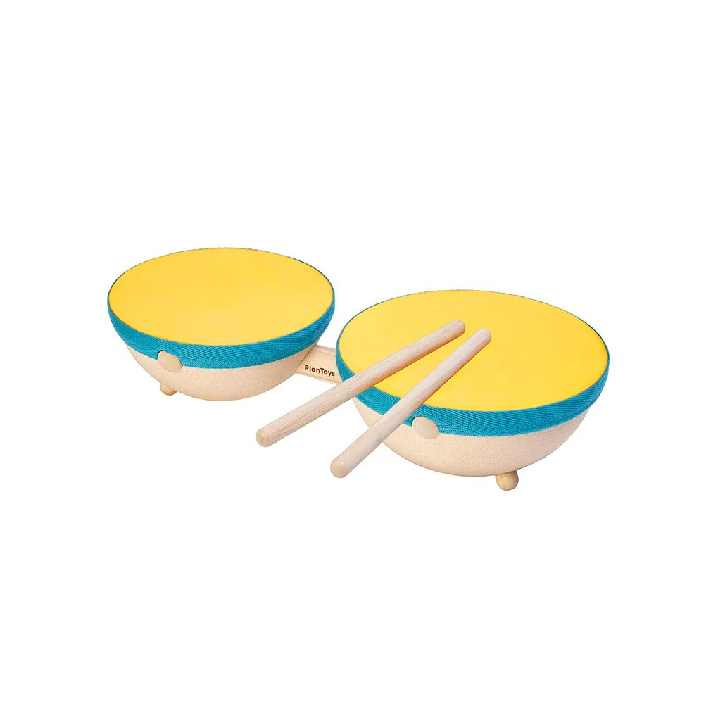 PlanToys Double Drum