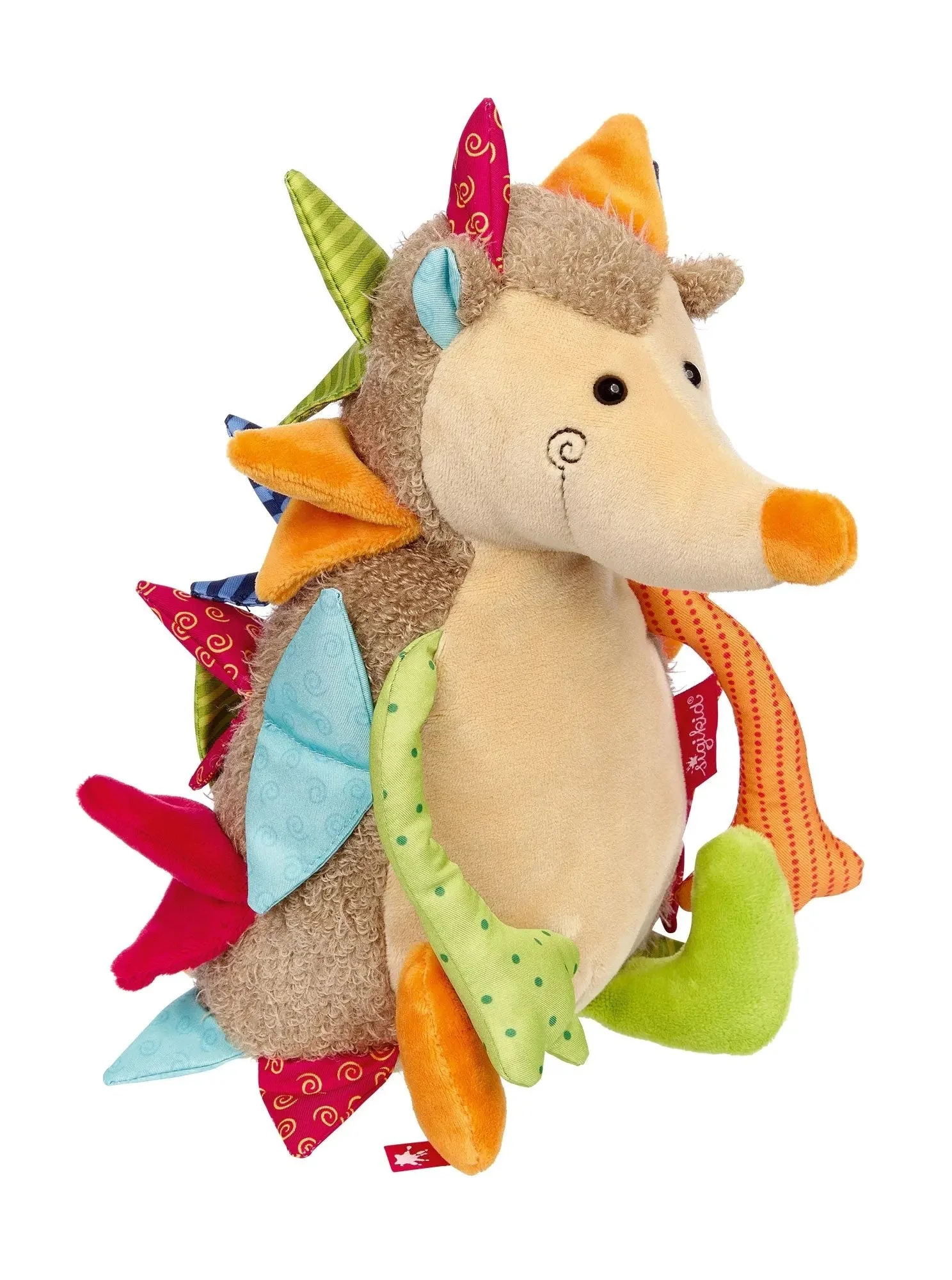 Sigikid Patchwork Hedgehog Plush Toy