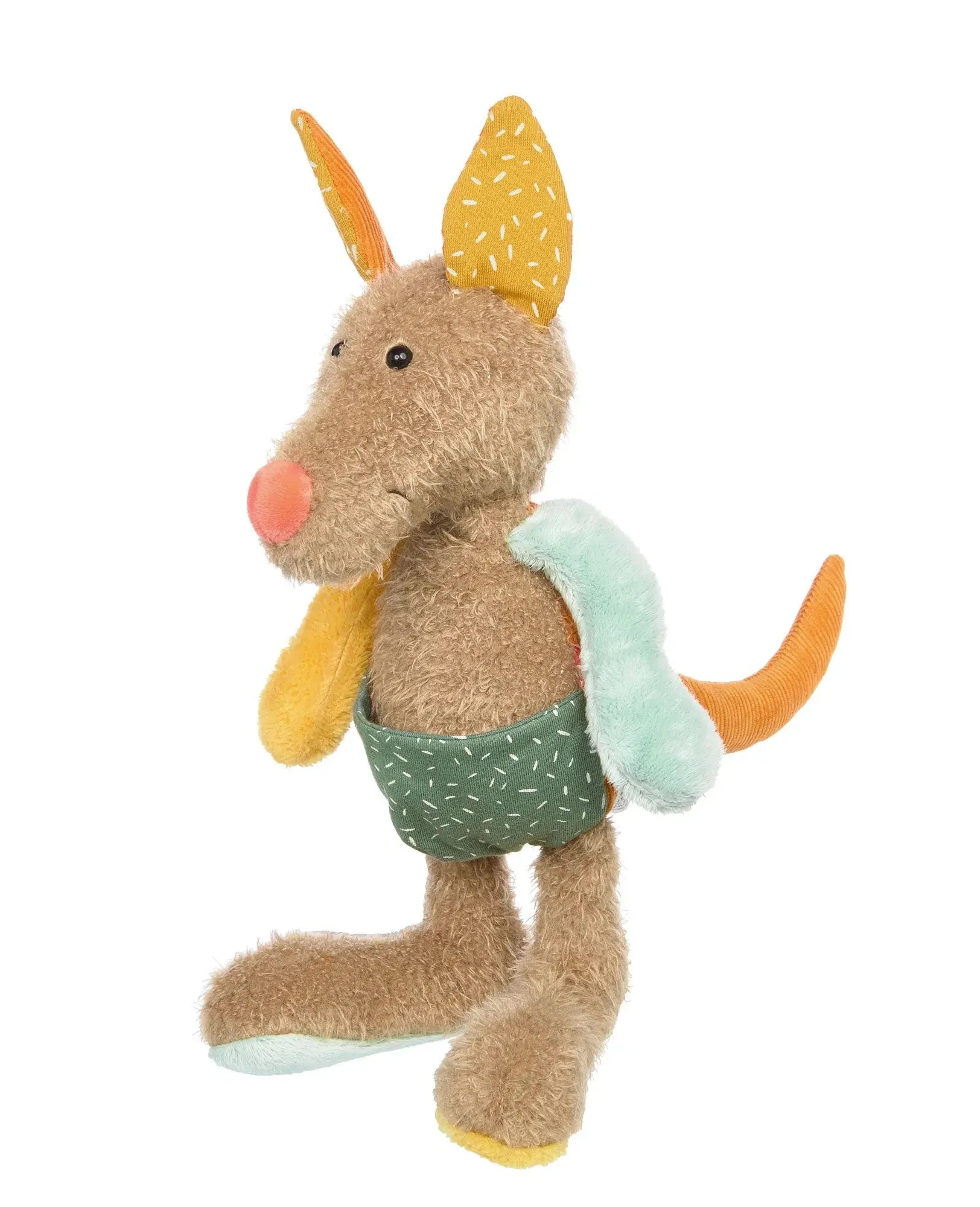 Sigikid Patchwork Kangaroo Plush Toy