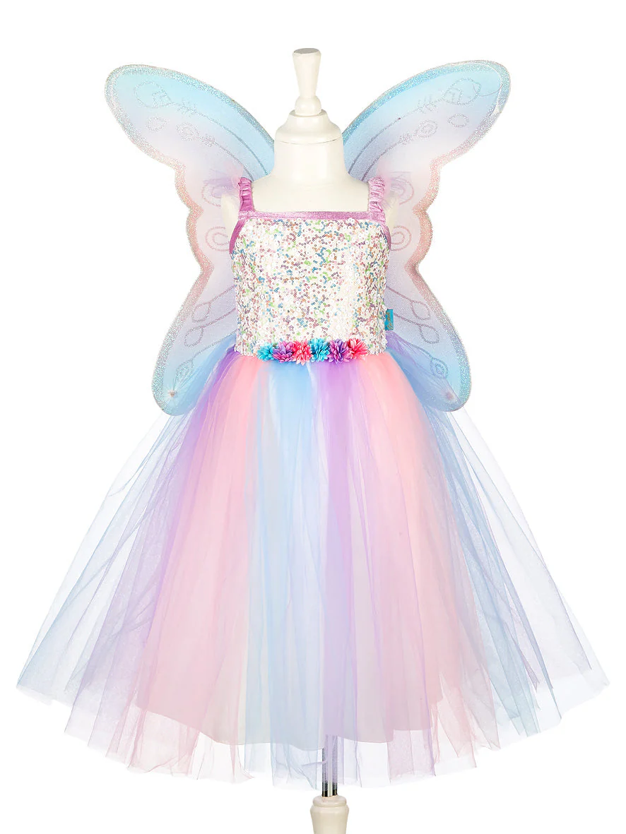 Souza Felicity Fairy Costume – Dress and Wings Set (pink & blue)
