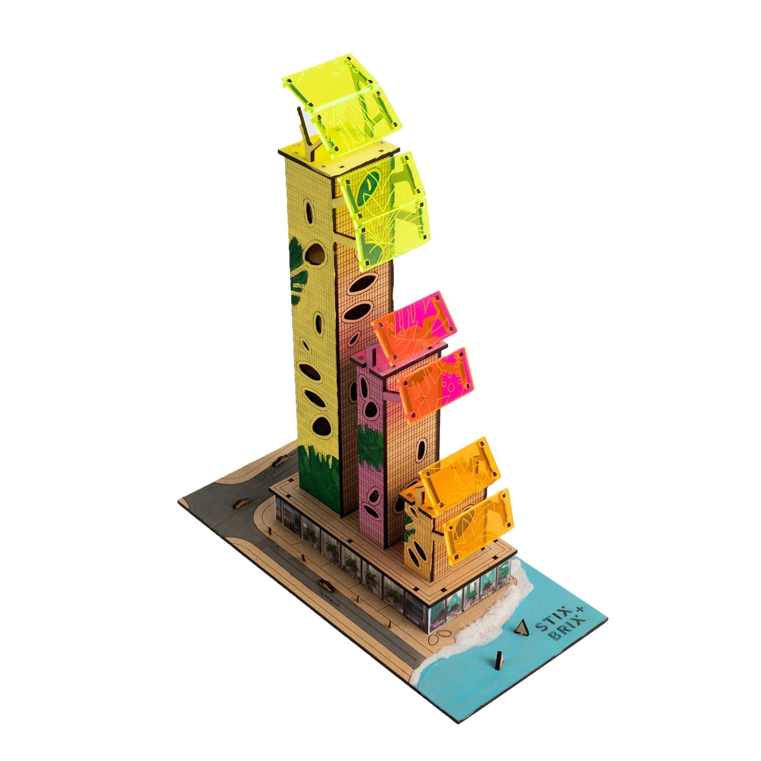 Stix-Brix PALMS SKYSCRAPER