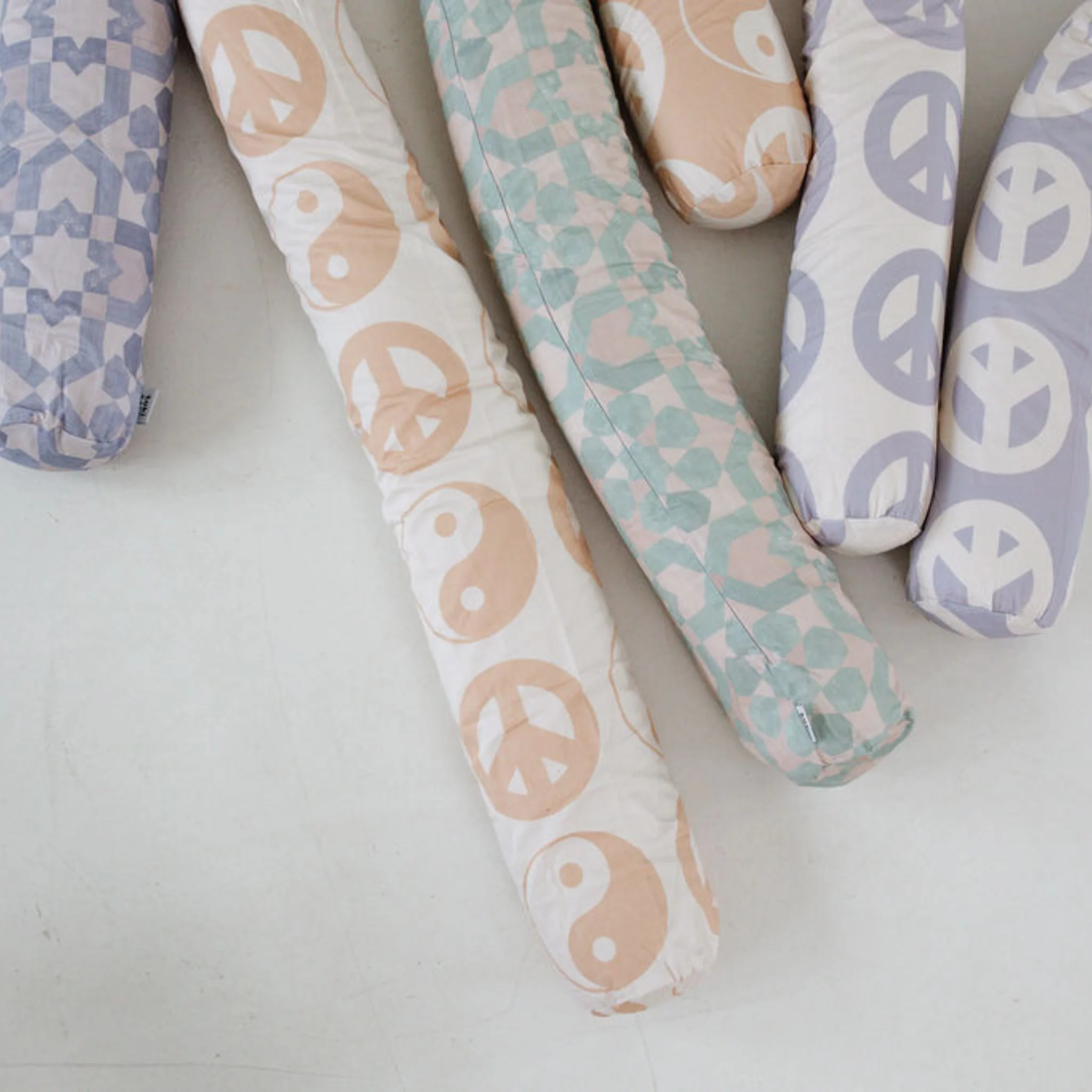 Toki Kids Lavender Peace Sign Support Pillow - Image 7