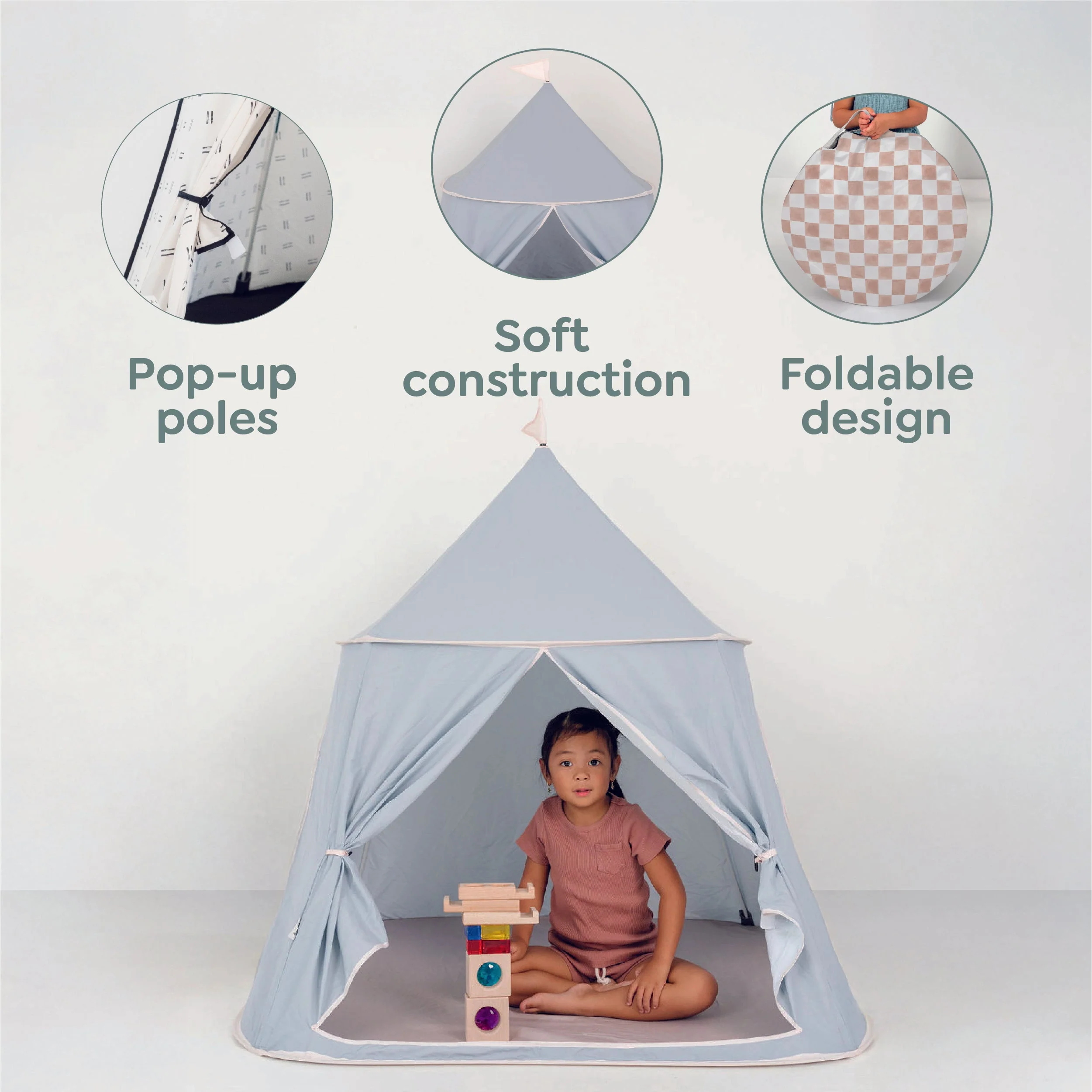 Toki Kids Lunar Phases Play Tent - Image 7