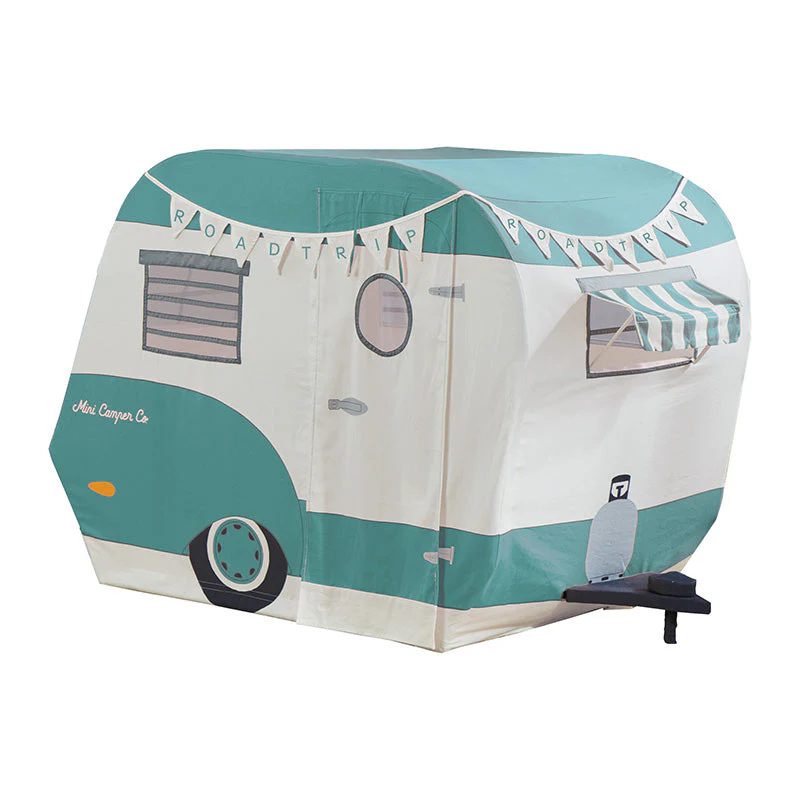 Wonder and Wise Blue Road Trip Camper