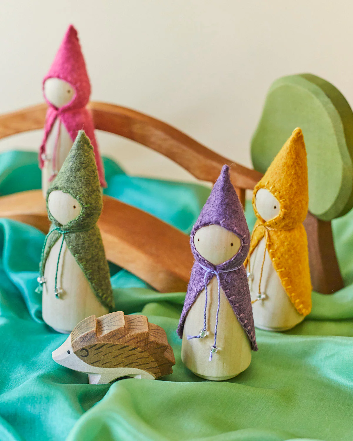 Wonderheart Yellow Wooden Gnome - Image 13