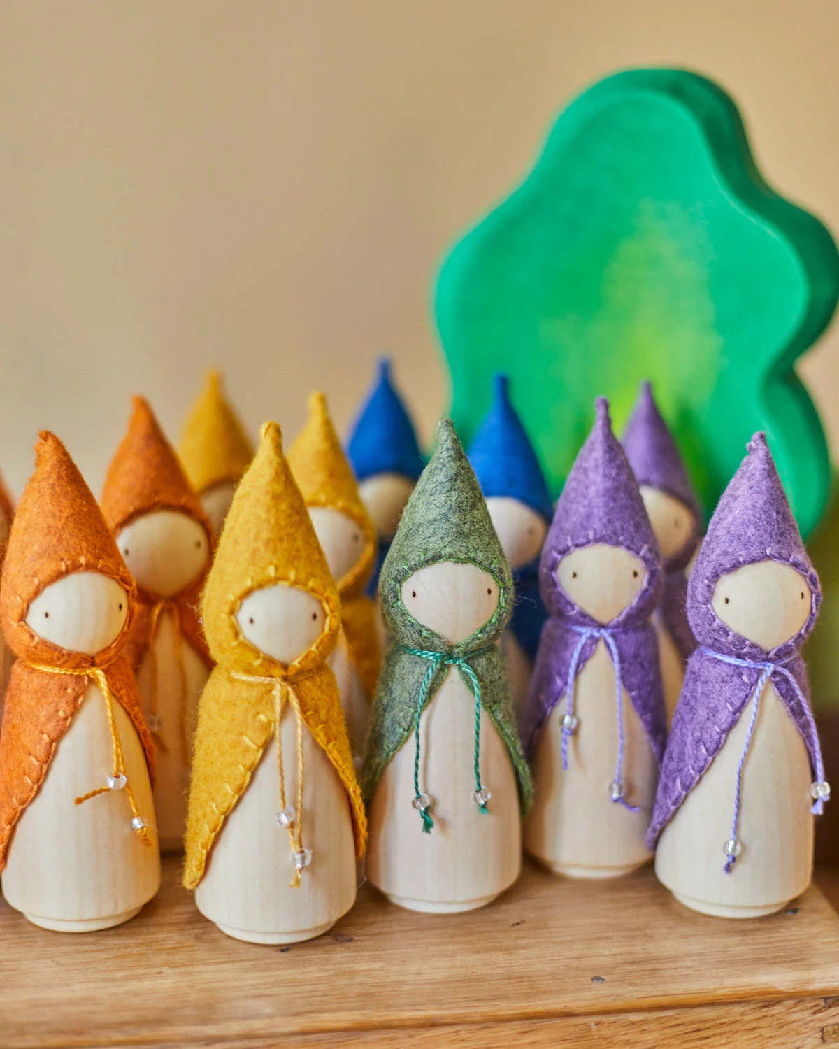 Wonderheart Yellow Wooden Gnome - Image 20